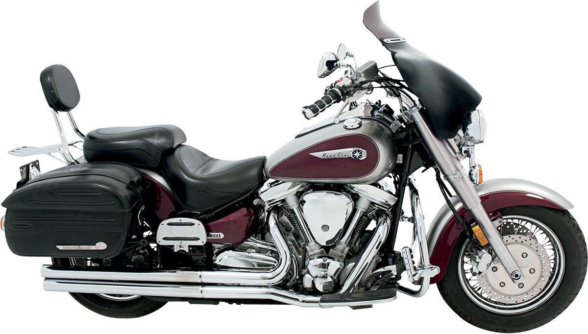 Memphis Shades WINDSHEILD TRIM BATWING-FAIRING SLOTTED SLIM POLISHED MEM0923