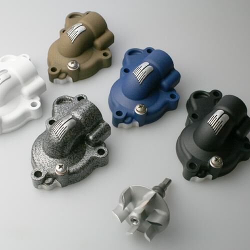 BOYESEN WATER PUMP COVER & IMPELLER KIT SUPERCOOLER ALUMINUM BLUE WPK-38CL