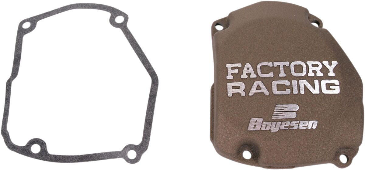 BOYESEN IGNITION COVER FACTORY RACING ALUMINUM REPLACEMENT MAGNESIUM SC-21CM