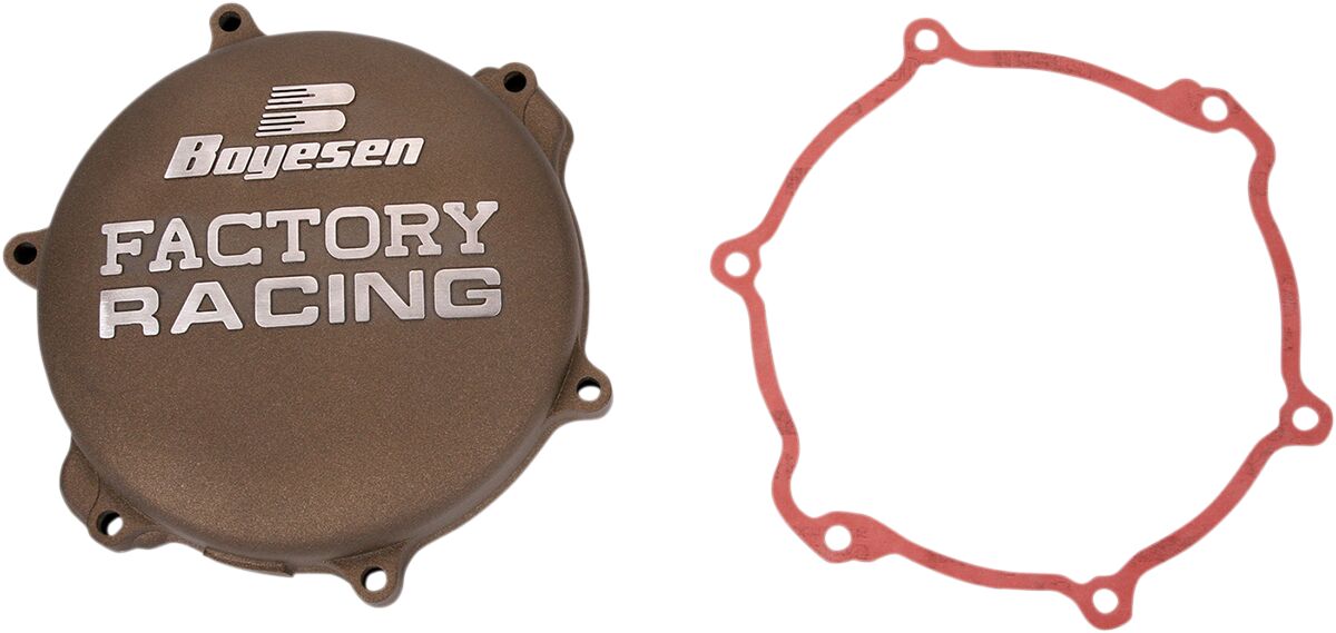 BOYESEN CLUTCH COVER FACTORY RACING ALUMINUM REPLACEMENT MAGNESIUM CC-33M