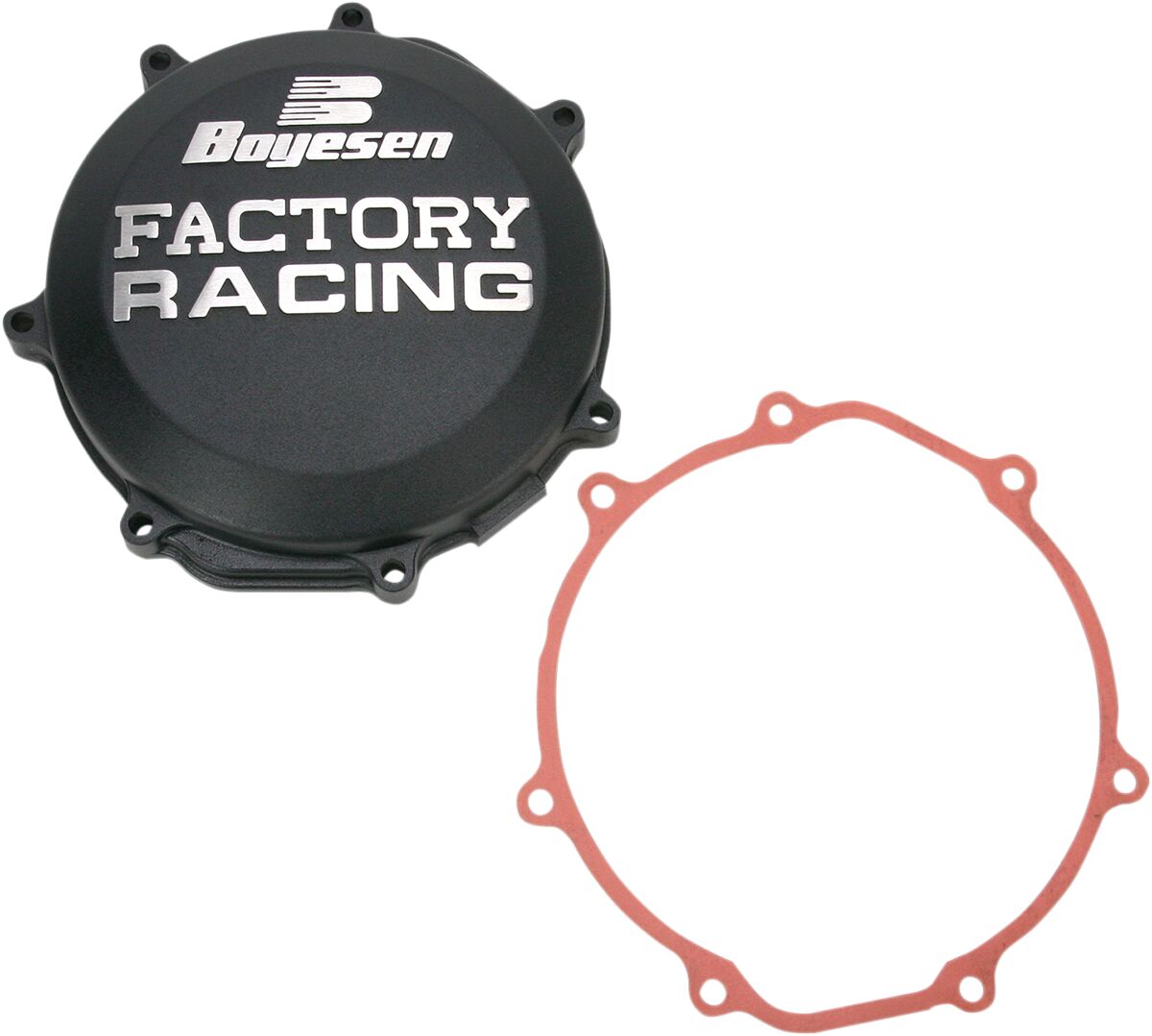 BOYESEN CLUTCH COVER FACTORY RACING ALUMINUM REPLACEMENT MAGNESIUM CC-38CB