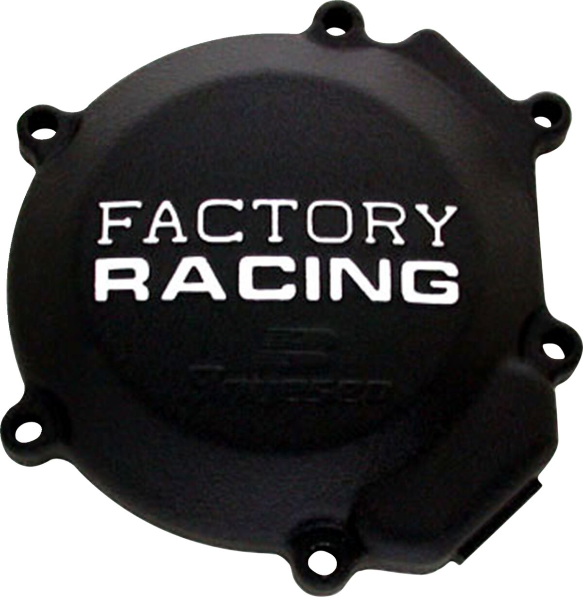 BOYESEN IGNITION COVER FACTORY RACING ALUMINUM REPLACEMENT BLACK SC-10AB