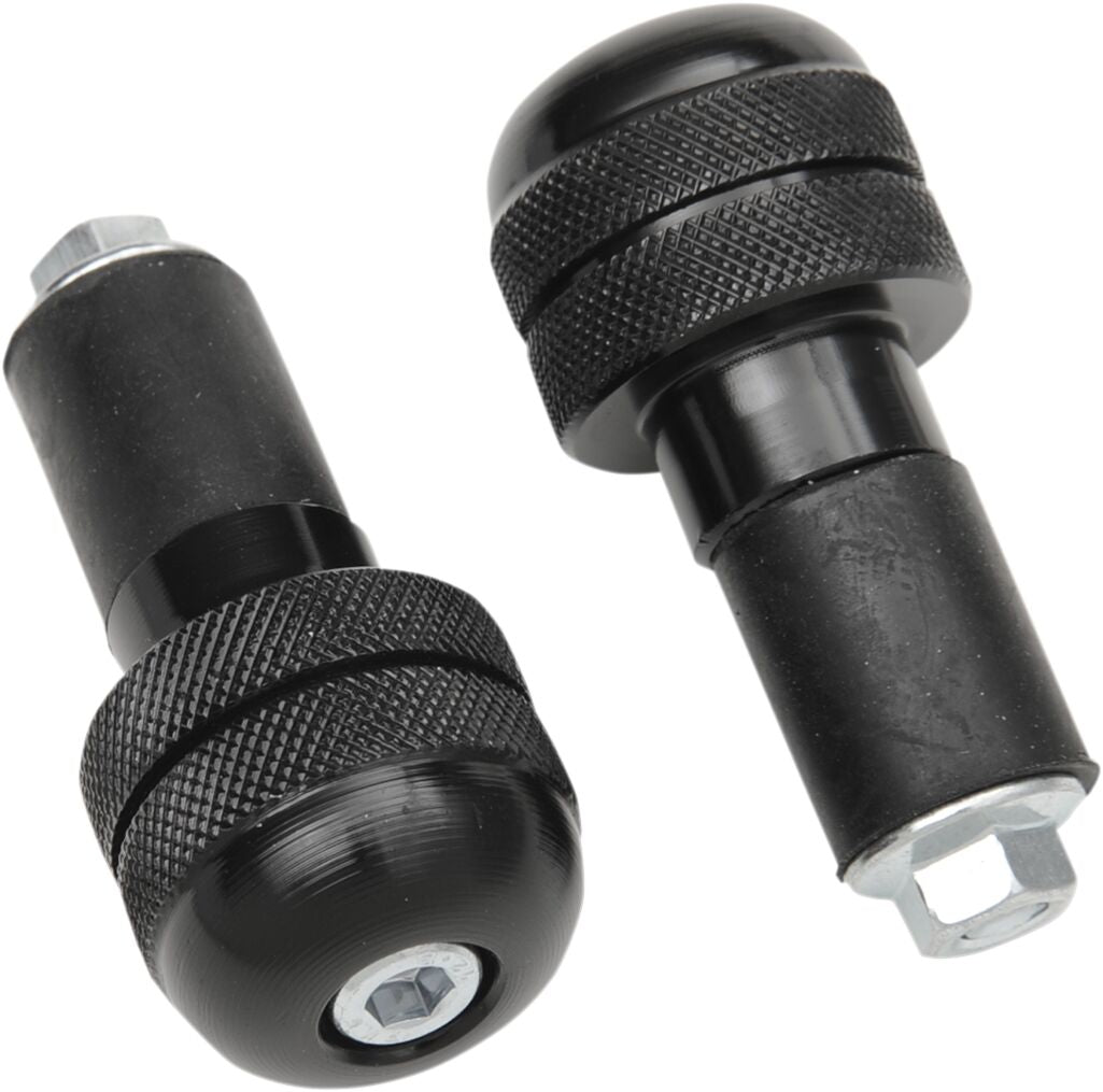 K&S TECHNOLOGIES BAR ENDS ANTI VIBRATION ALU BLACK 15-6005