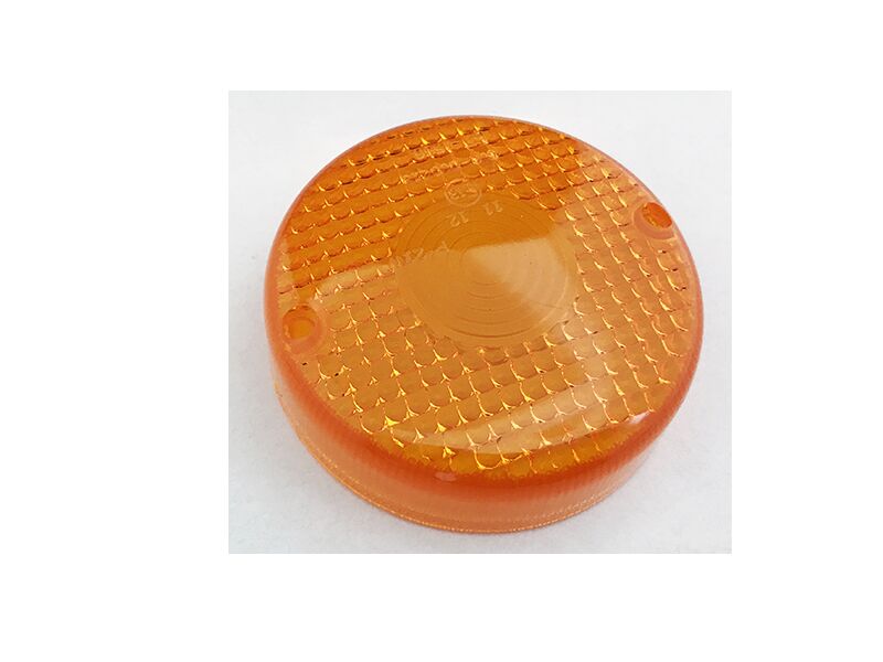 K&S TECHNOLOGIES TURN SIGNAL LENS E-MARK OEM REPLACEMENT AMBER 27-4090
