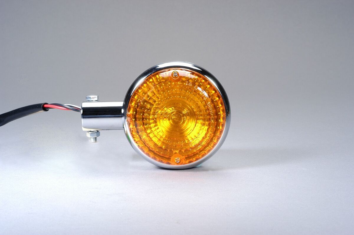 K&S TECHNOLOGIES TURN SIGNAL E-MARK AMBER 27-4105