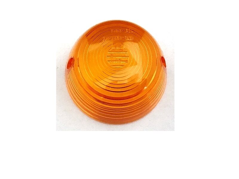 K&S TECHNOLOGIES TURN SIGNAL LENS E-MARK OEM REPLACEMENT AMBER 27-1040
