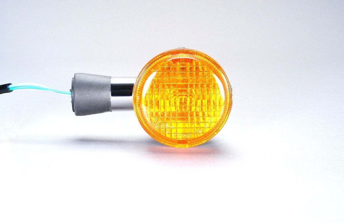 K&S TECHNOLOGIES TURN SIGNAL E-MARK AMBER 27-1252