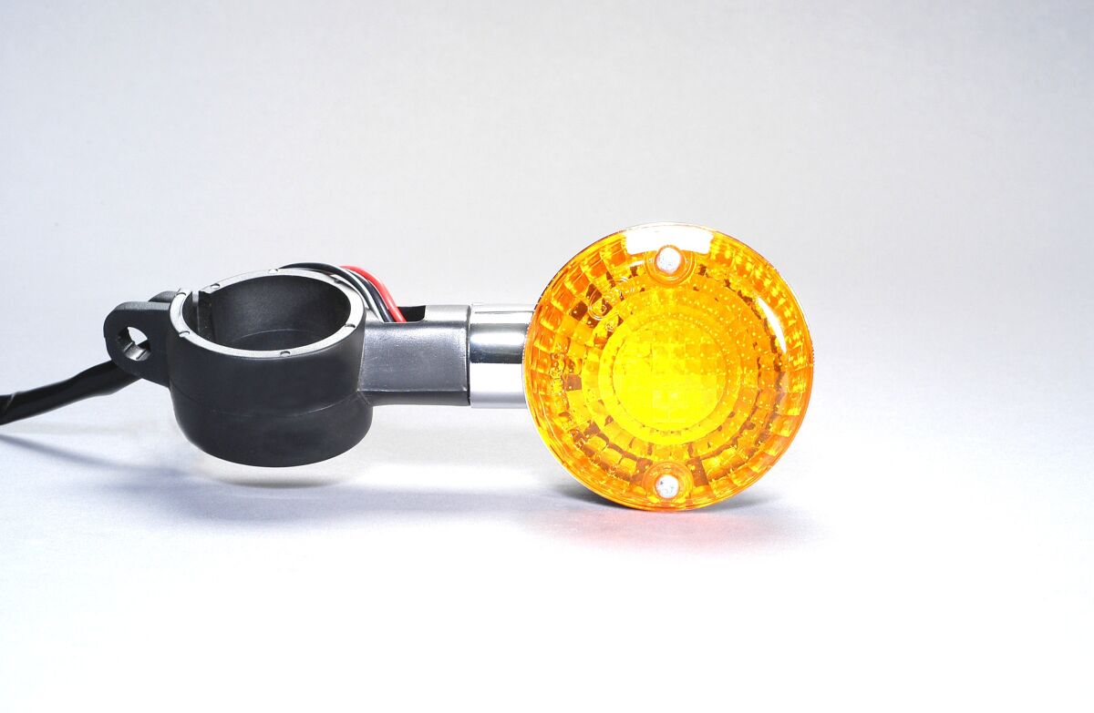 K&S TECHNOLOGIES TURN SIGNAL E-MARK AMBER 27-2201