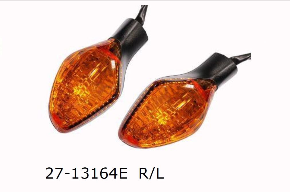 K&S TECHNOLOGIES TURN SIGNAL AMBER HO FL/RL 27-13164E L