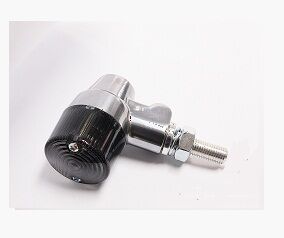 K&S TECHNOLOGIES MARKER LIGHT E-MARK ALUMINUM POLISHED BODY SMOKE LENS 27-8600
