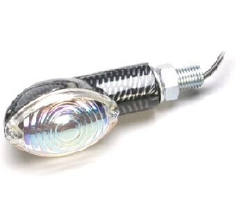 K&S TECHNOLOGIES MARKER LIGHT E-MARK ULTRA SMALL CARBON FIBER BODY RAINBOW LENS 27-8362
