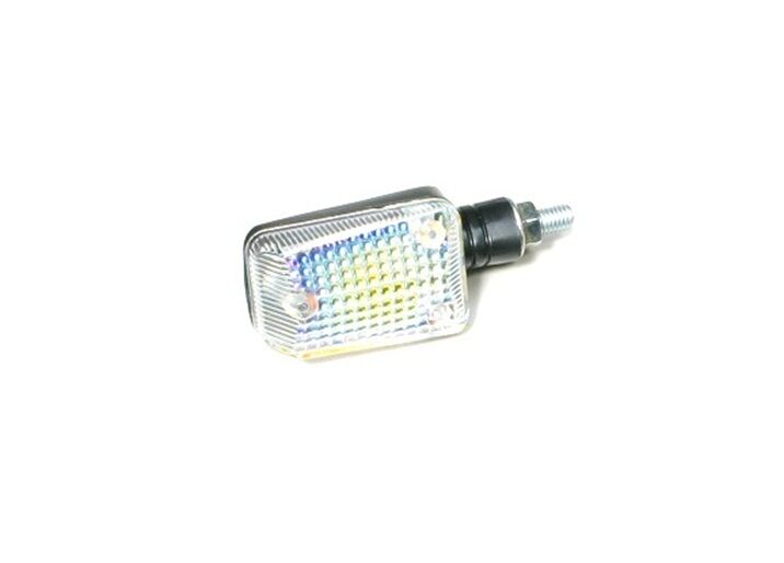 K&S TECHNOLOGIES MARKER LIGHT E-MARK FLUSH MOUNT BLACK BODY RAINBOW LENS 27-8039