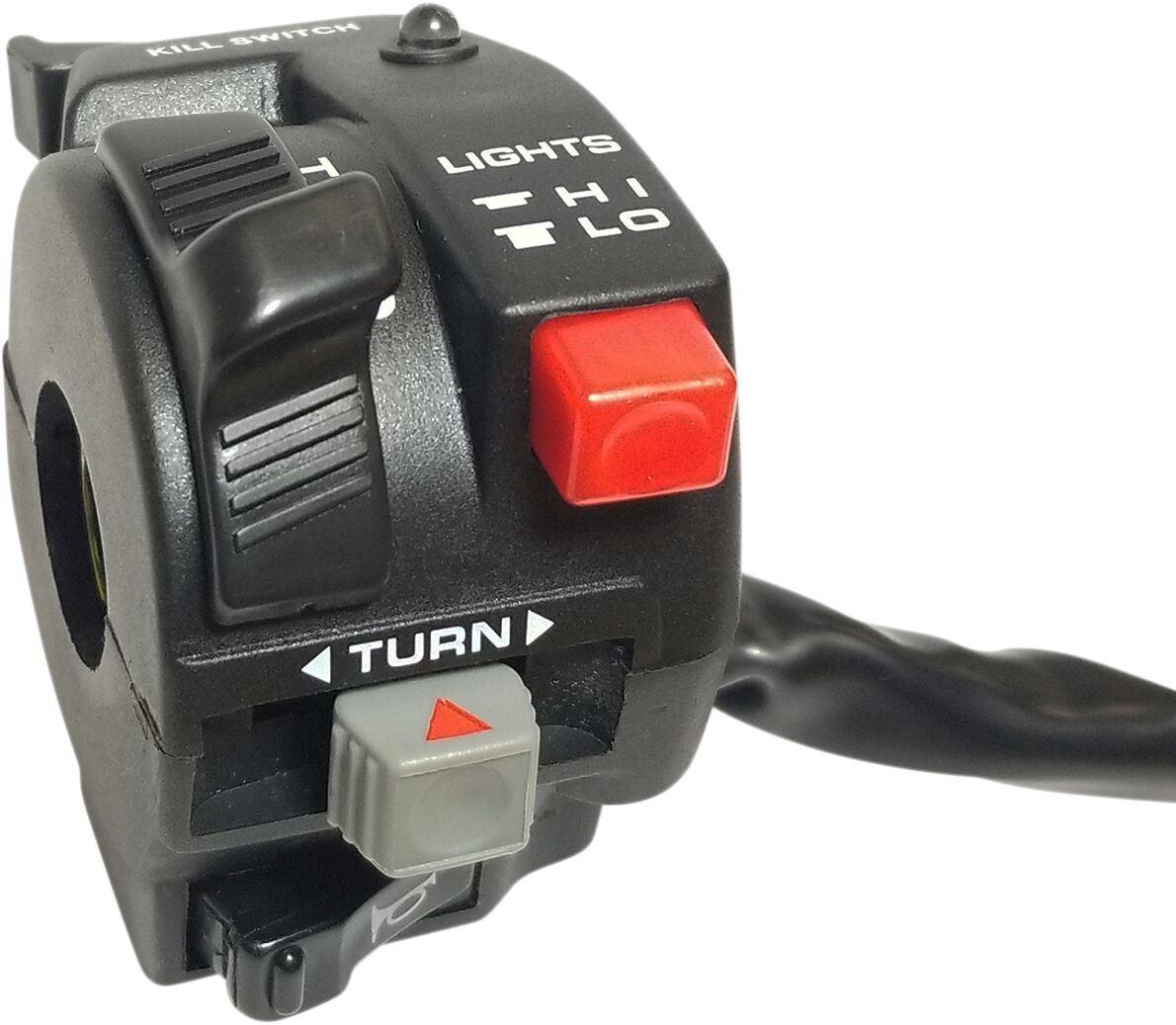 K&S TECHNOLOGIES HANDLEBAR TURN SIGNAL/ HEADLIGHT/ KILL SWITCH/ HORN/ LED 12-0040