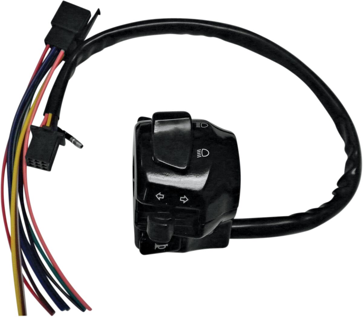K&S TECHNOLOGIES UNIVERSAL TURN SIGNAL/ HEADLIGHT HI-LOW/ HORN/ LED INDICATOR 12-0041B