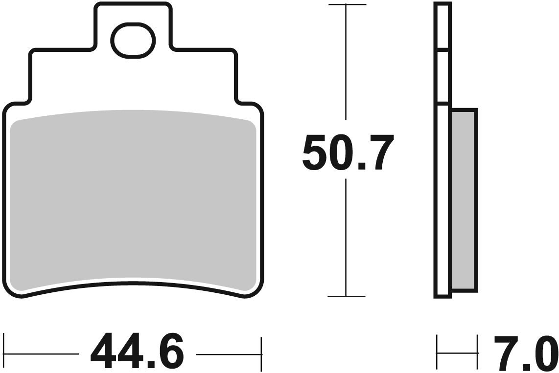 SBS BRAKE PAD CARBON HI-TECH STREET 171CT