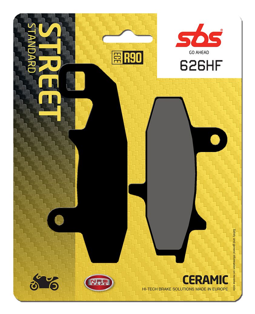 SBS BRAKE PAD HF-SERIES CARBON/CERAMIC 626HF