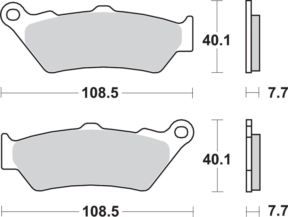 SBS BRAKE PADS SBS 674HF 674HF
