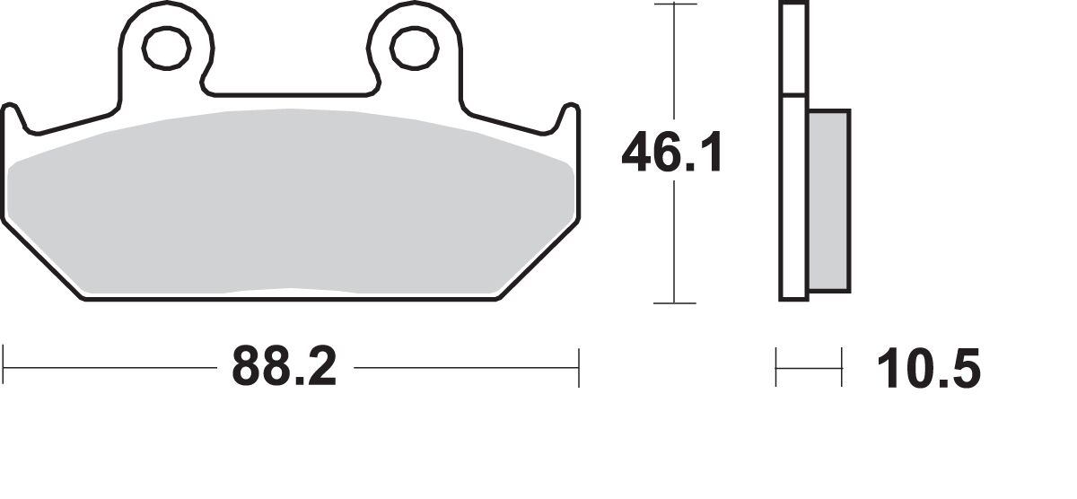 SBS BRAKE PAD SBS 647HS 647HS