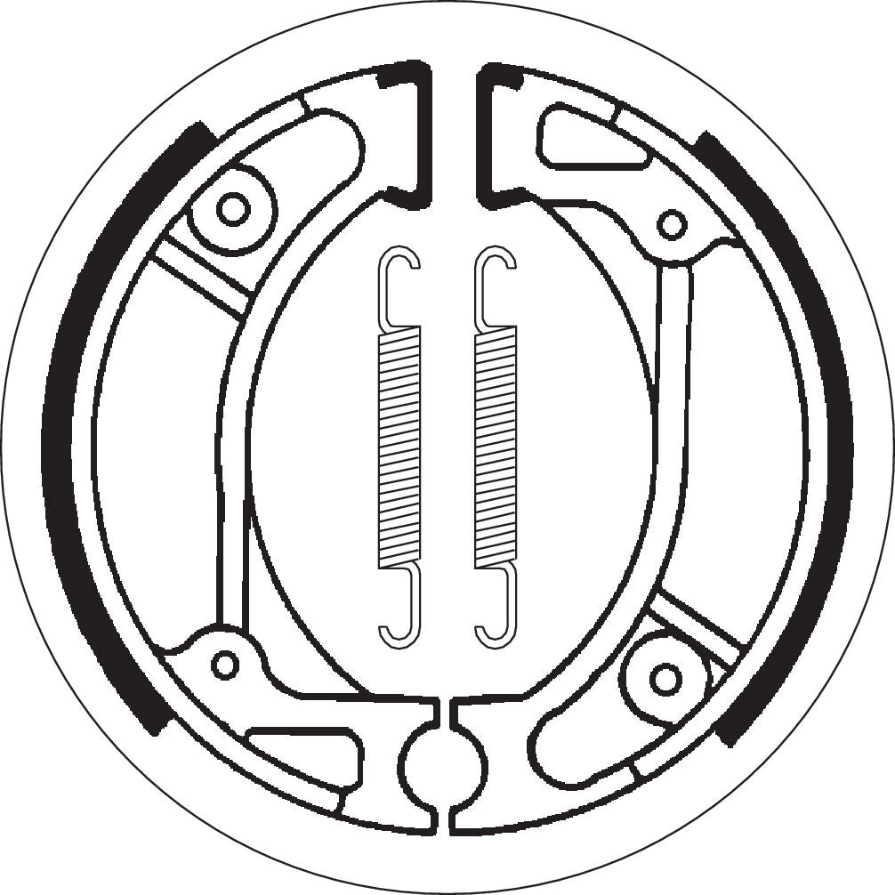 SBS BRAKE SHOES SBS 2057 2057