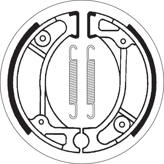 SBS BRAKE SHOES SBS 2057 2057