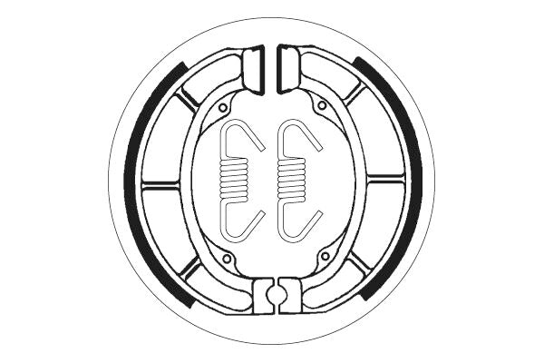SBS Brake Shoe Street 2181