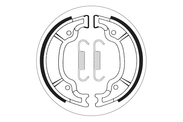 SBS Brake Shoe Street 2199