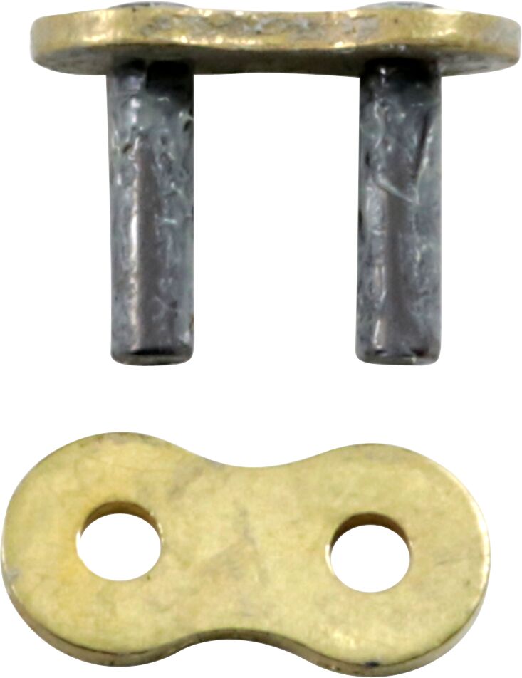 REGINA 530/136 DR 1 RIVET LINK 530 NON-SEAL REPLACEMENT CONNECTING LINK / GOLD|BLACK / STEEL 19/136DR