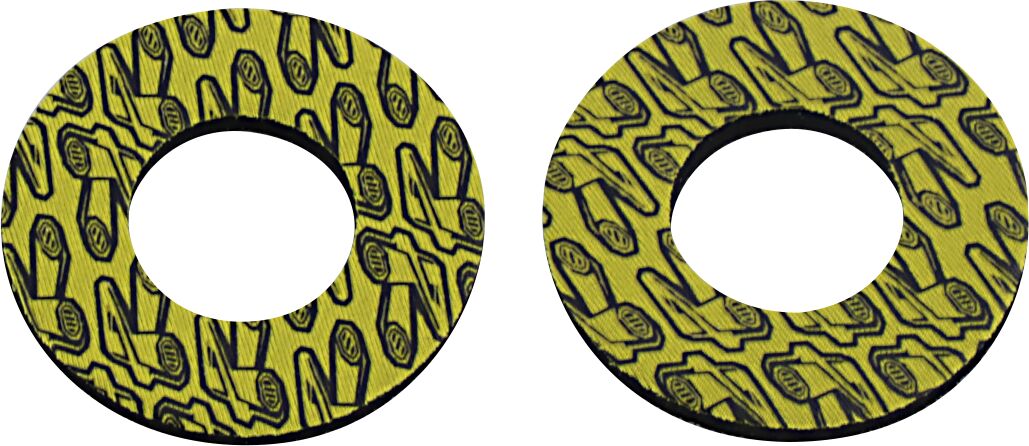 Renthal GRIP DONUTZ BLK/YELL G205