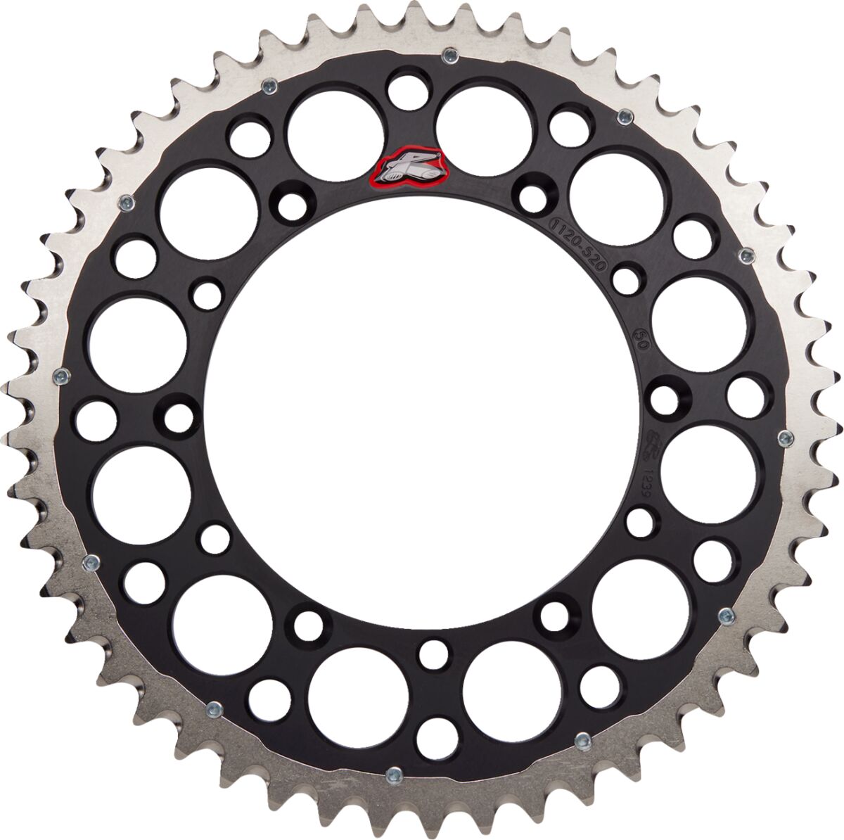 Renthal SPROCKET R 520 50T BK SC TWIN 1120-520-50GPBK