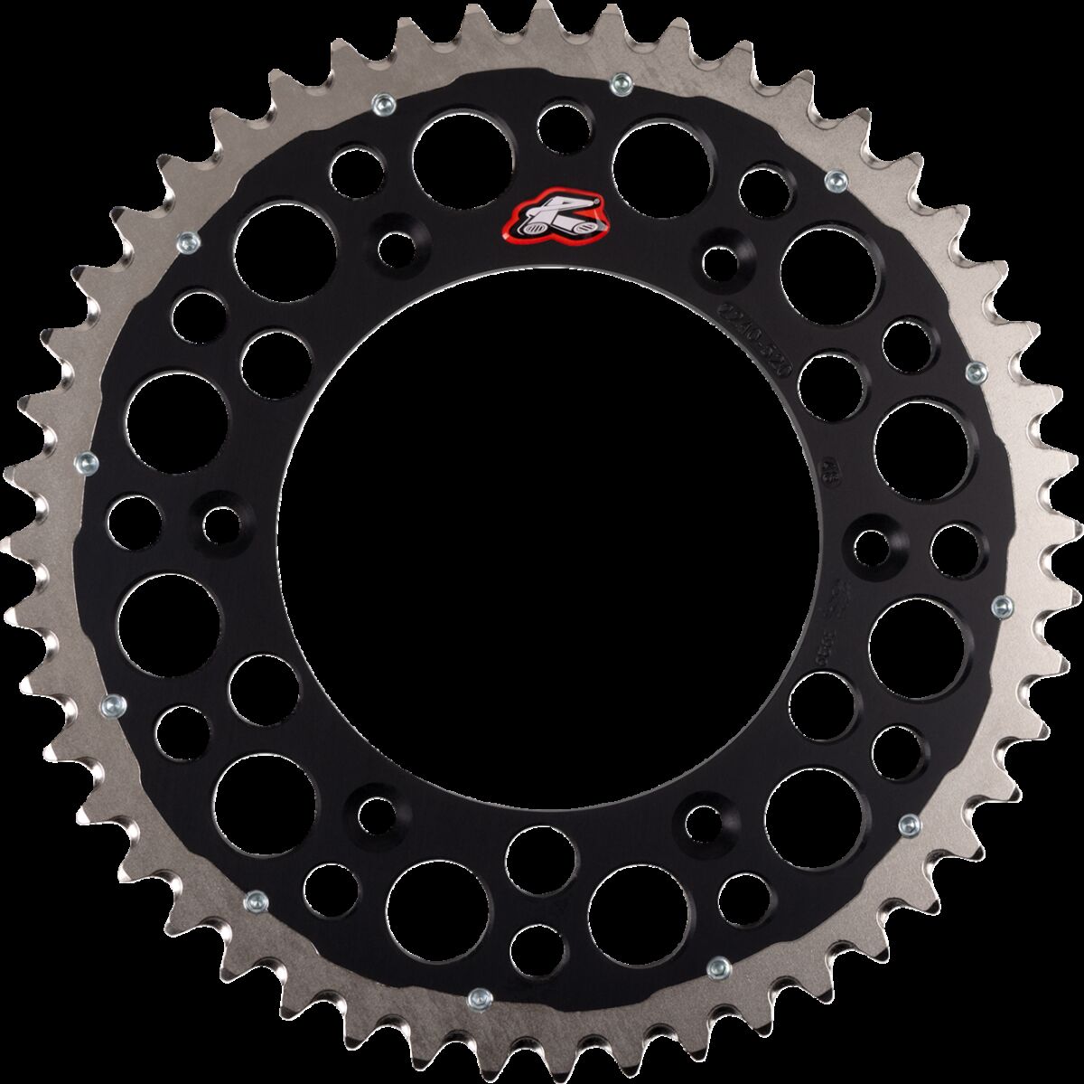 Renthal SPROCKET R 520 48T BK SC TWIN 2240-520-48GPBK