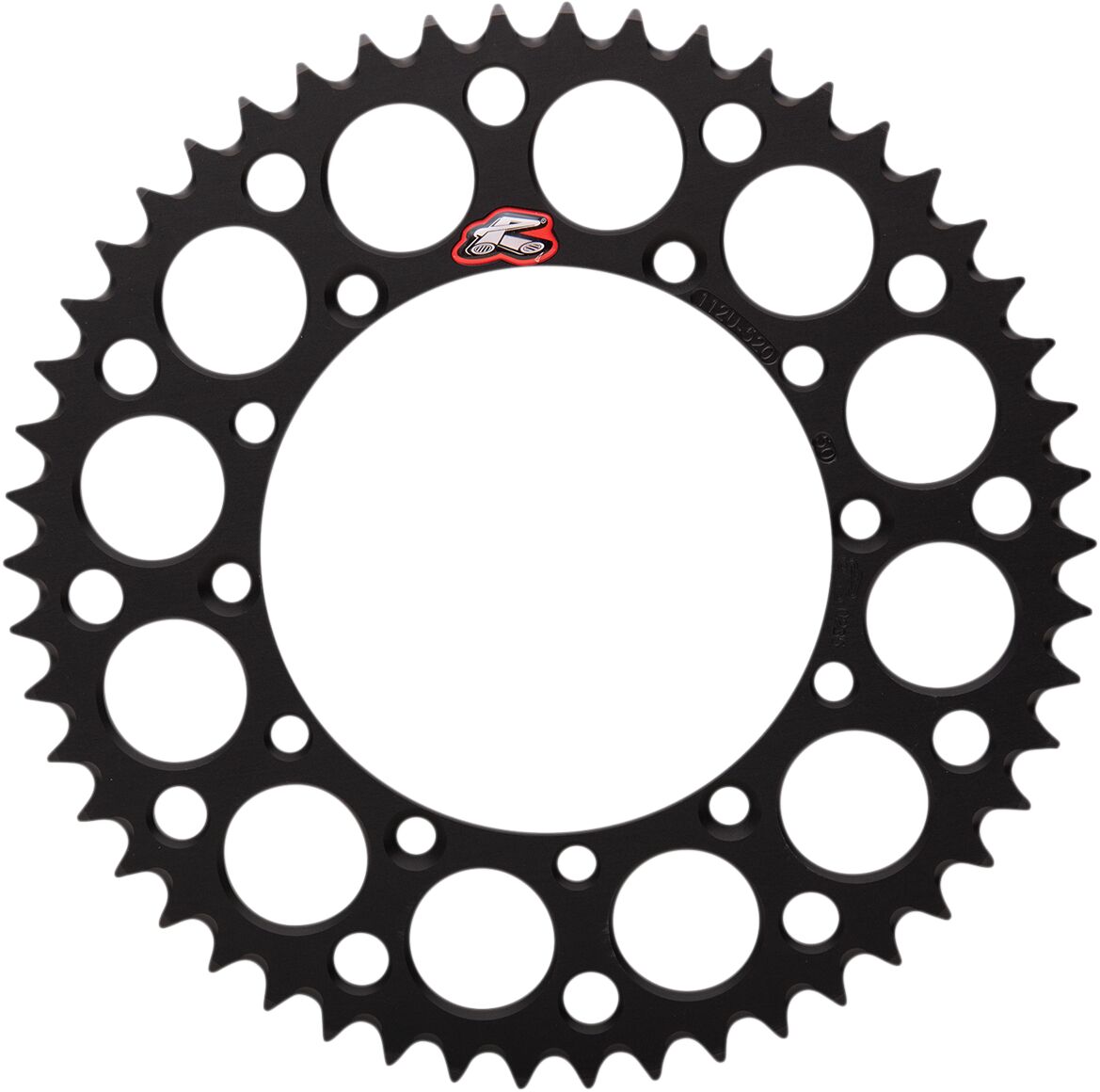 Renthal SPROCK R 520 50T BK UL SC 112U-520-50GEBK