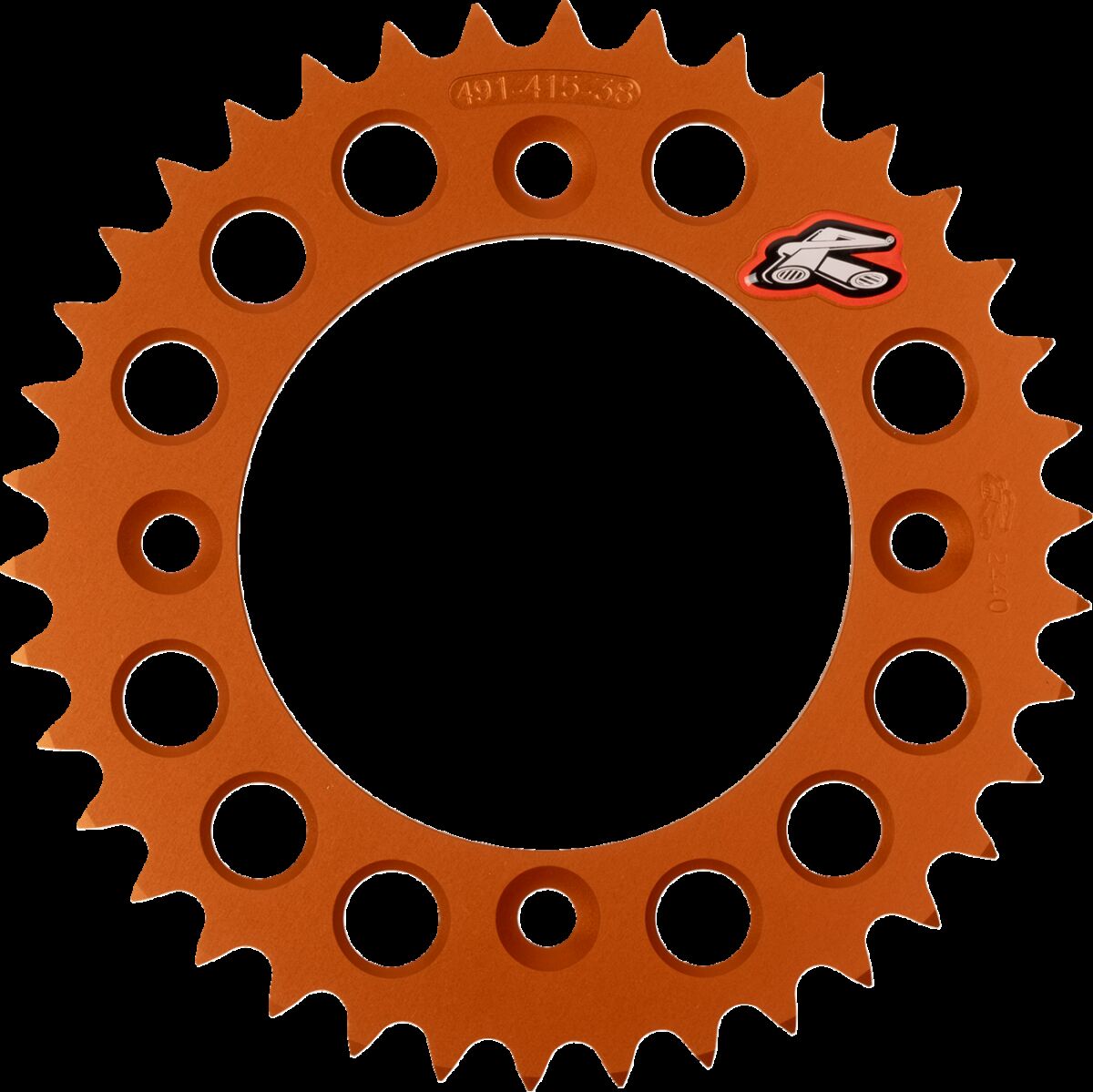 Renthal SPROCKET R 415 38T OR 491--415-38P-OR