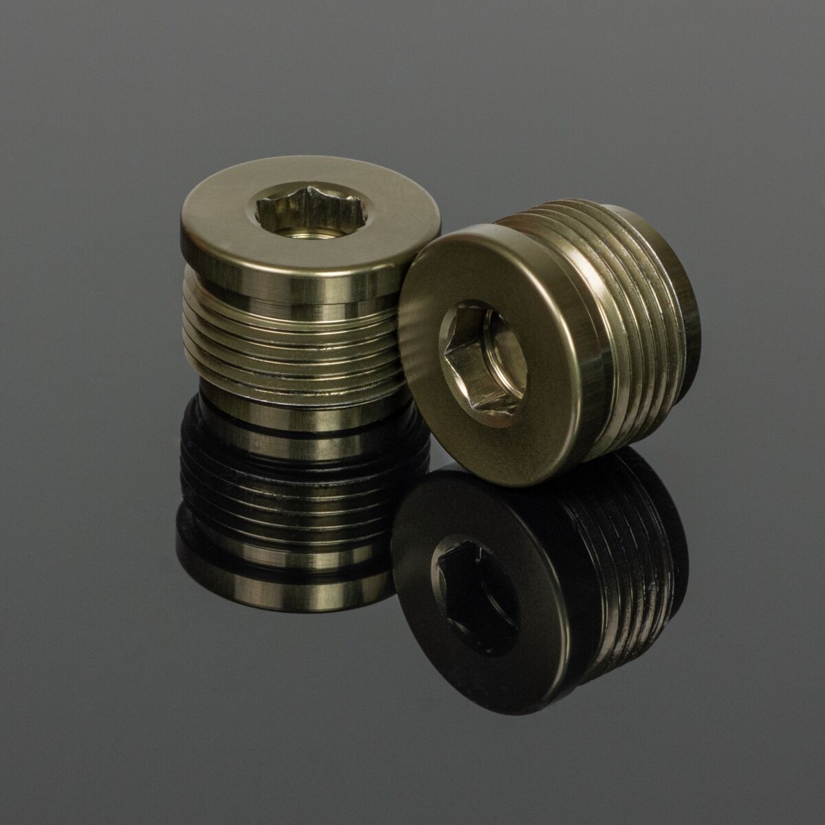 Renthal REVO END CAP ALUGOLD PDS04-02