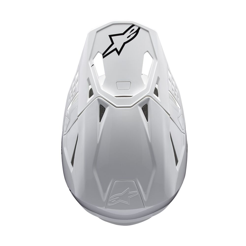 ALPINESTARS(MX) HELMET SM10 SOLID WHT 2X 8300123-2180-2X