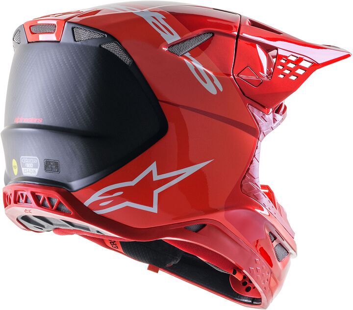 ALPINESTARS(MX) HELMET SM10 FLOOD RED XL 8300923-3003-XL