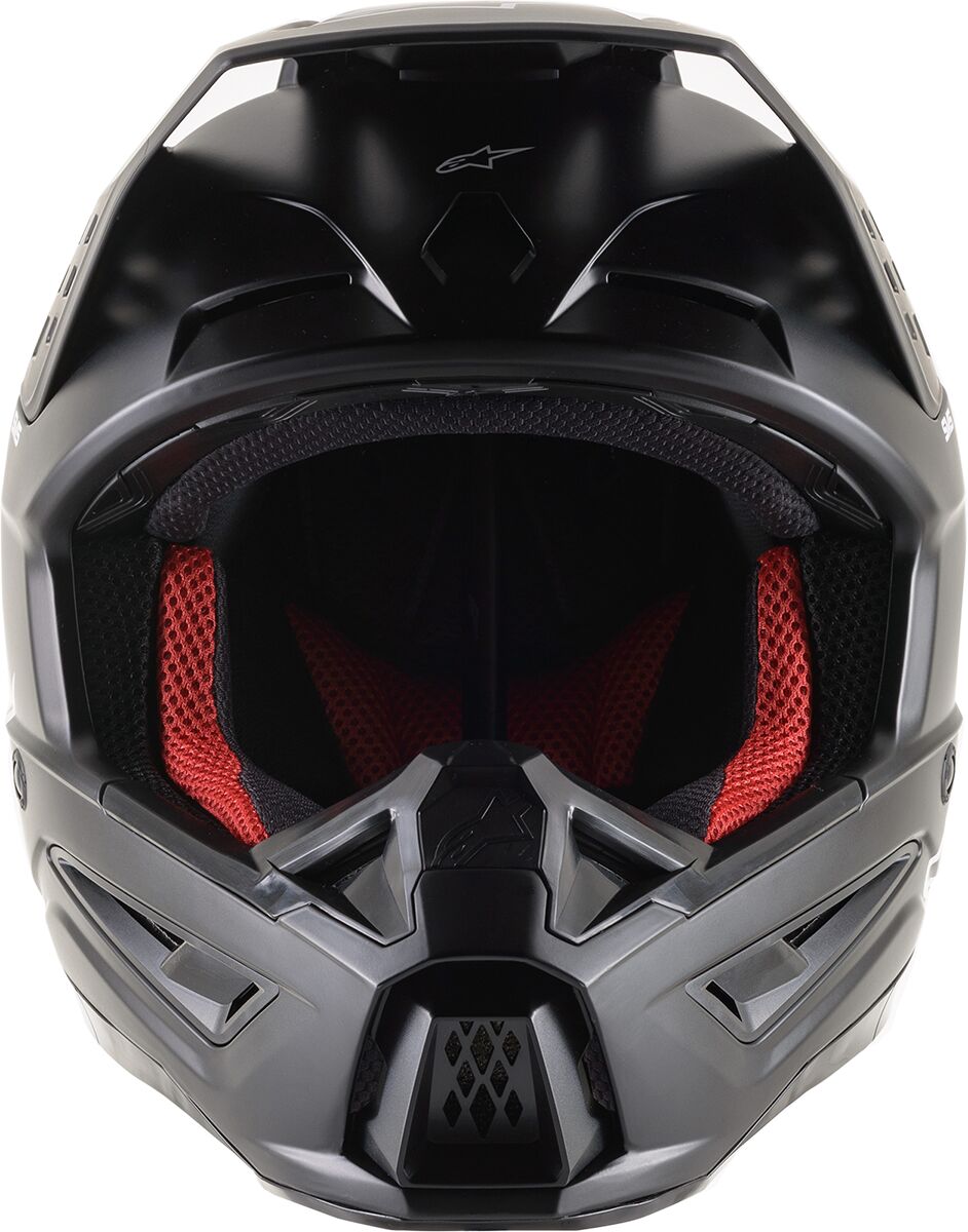 ALPINESTARS(MX) HELMET SM5 SOLID BLACK M 8303023-110-M
