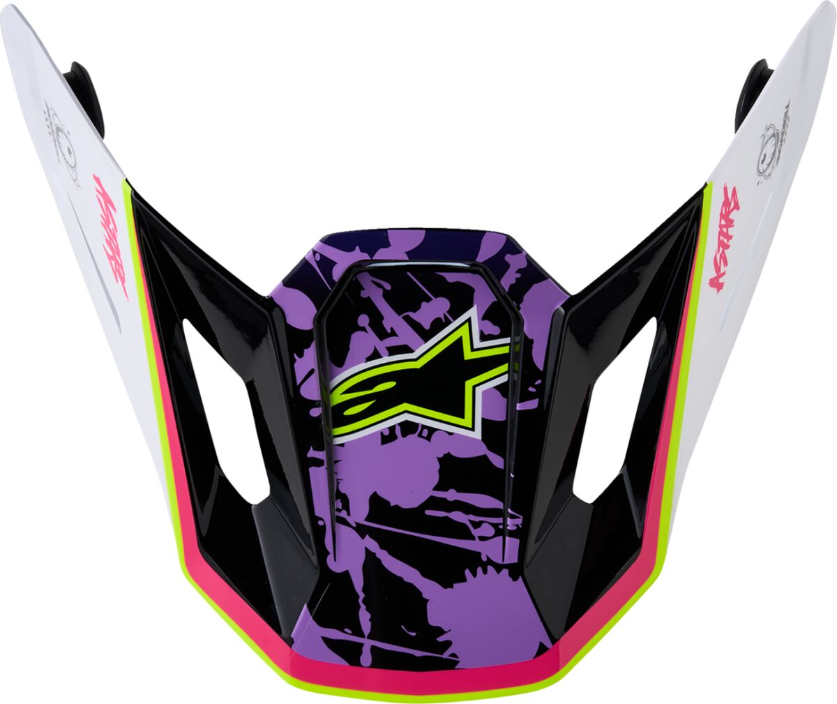 ALPINESTARS(MX) VISOR S-M7 BLASTER PU/PK/WH 8980127-3224