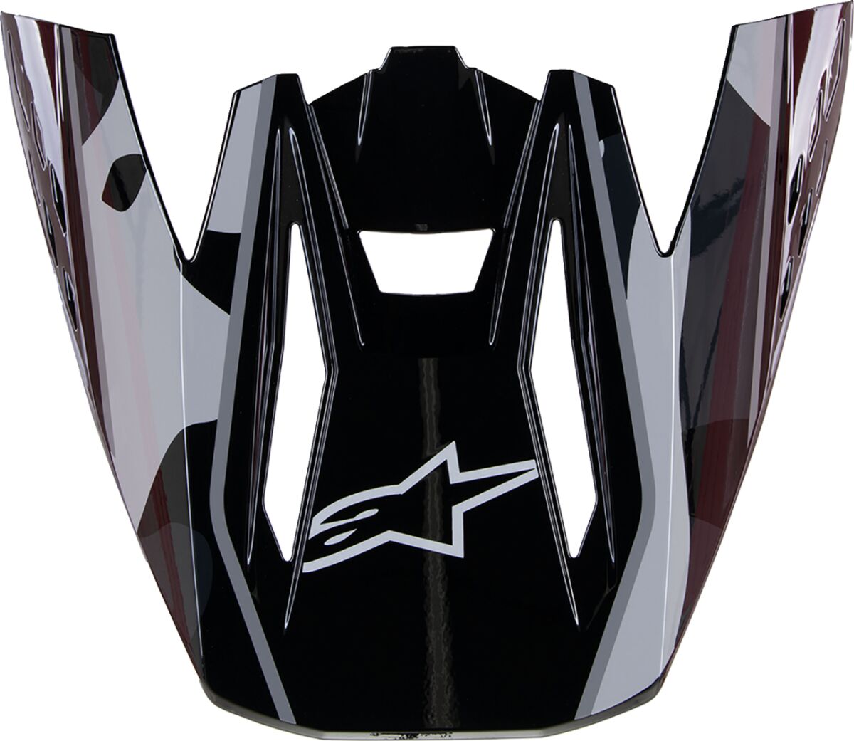 ALPINESTARS(MX) VISOR SM5 ROV2 GY/YLW 8983823-9350-OS