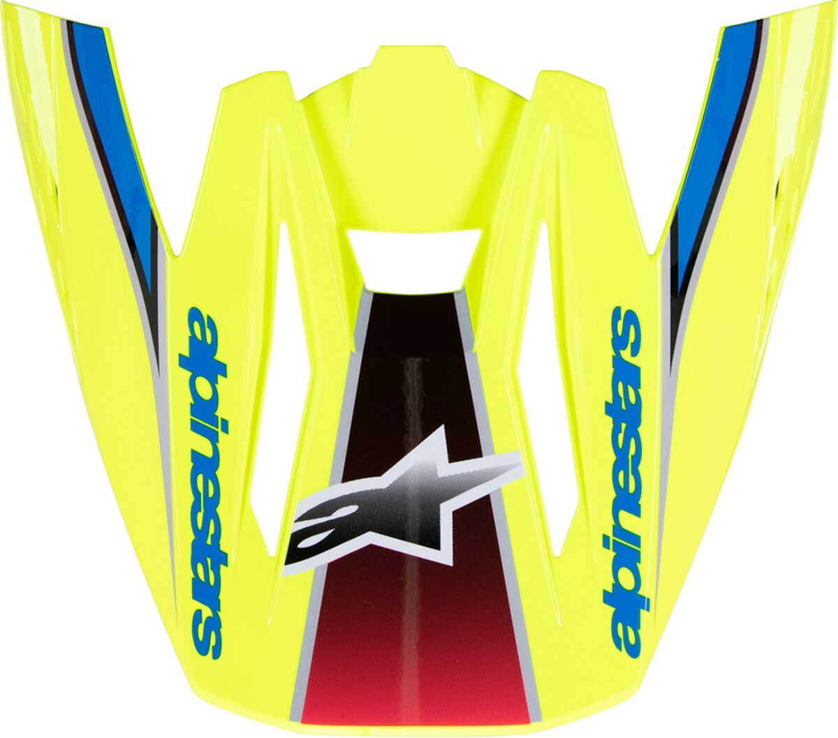 ALPINESTARS(MX) VISOR SM5 SAIL YLW/BL 8986723-5579-OS