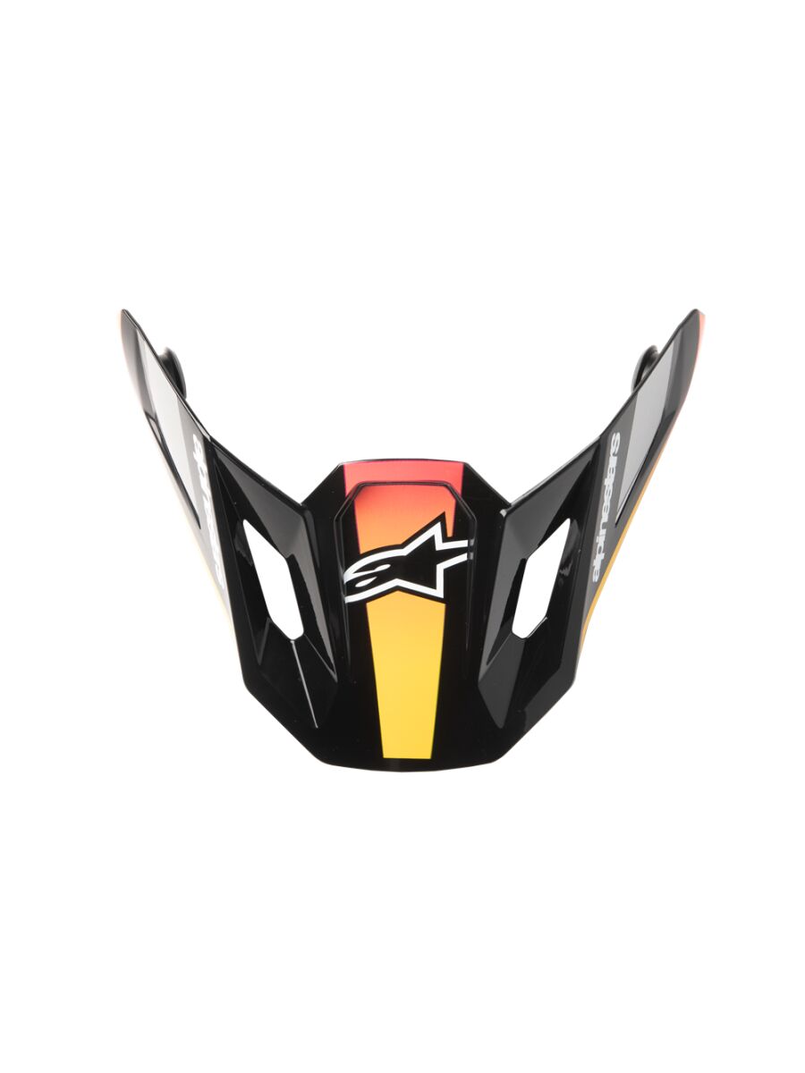 ALPINESTARS(MX) VISOR SM7 RISE BLK/YL/PINK 8980926-1564