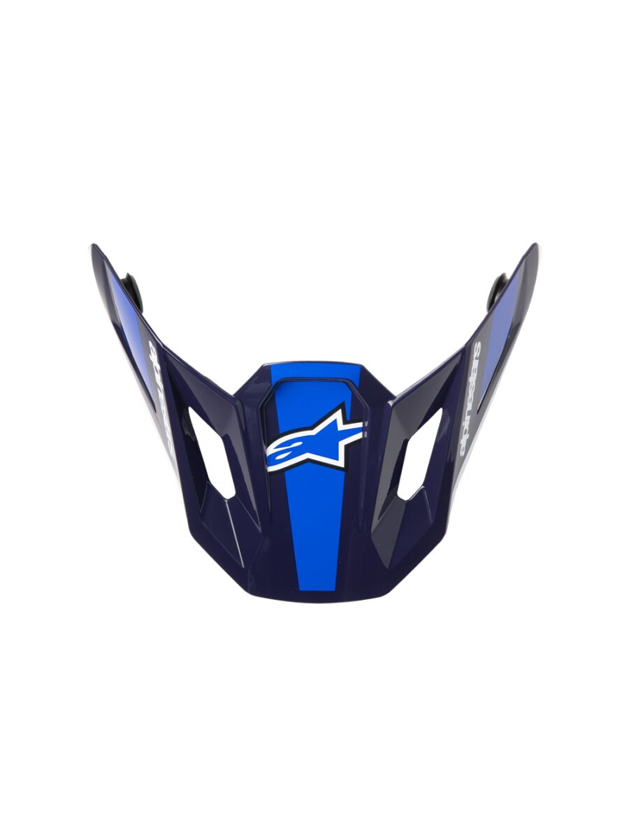 ALPINESTARS(MX) VISOR SM7 RISE BLUE/WHITE 8980926-7249