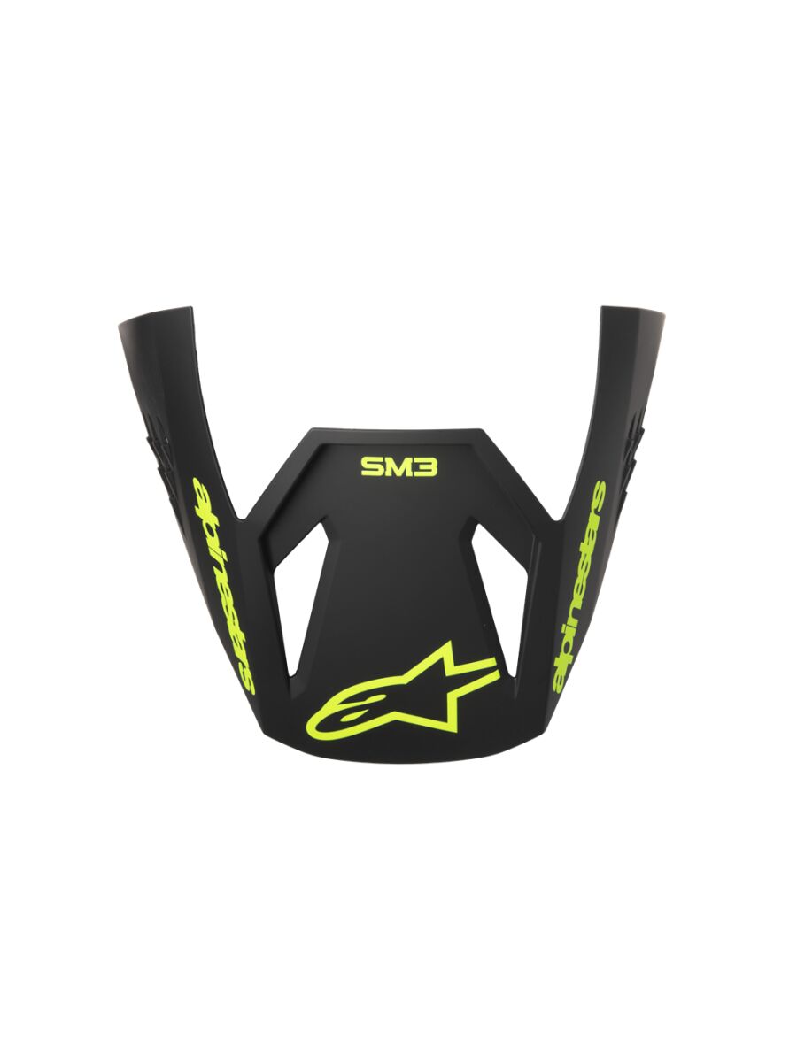 ALPINESTARS(MX) VISOR SM3 RADIUM GRAY/BLK/YL 8980526-9510