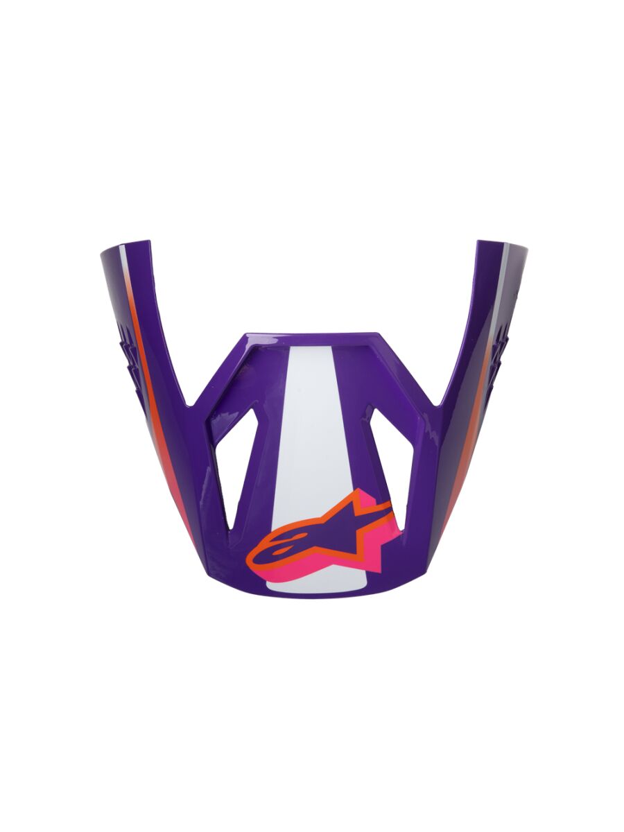 ALPINESTARS(MX) VISOR SM3 HEAT WHT/PU/PINK 8980626-2052