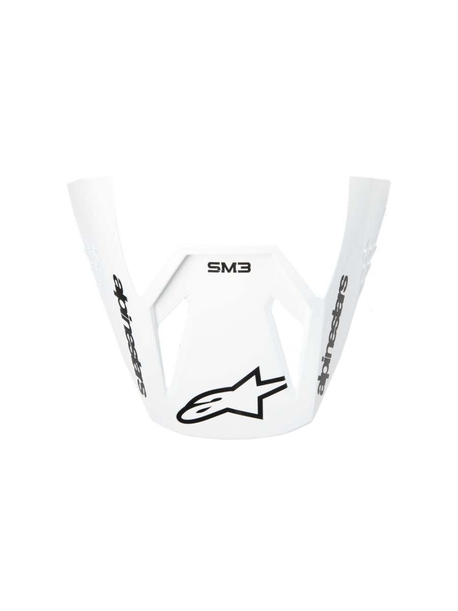 ALPINESTARS(MX) VISOR SM3 WHITE-GLOSS 8980326-2180