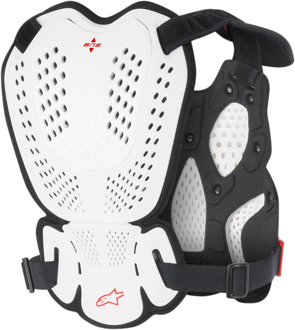 ALPINESTARS(MX) A-1 OFFROAD ROOST GUARD BLACK/WHITE M/L 6700116-213-M/L