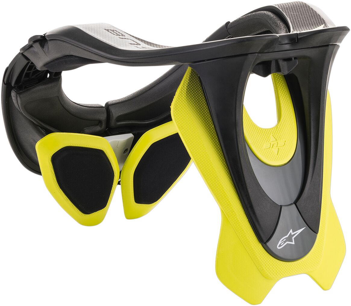 ALPINESTARS(MX) BNS TECH-2 NECK SUPPORT BLACK/YELLOW L/XL 6500019-155-LXL