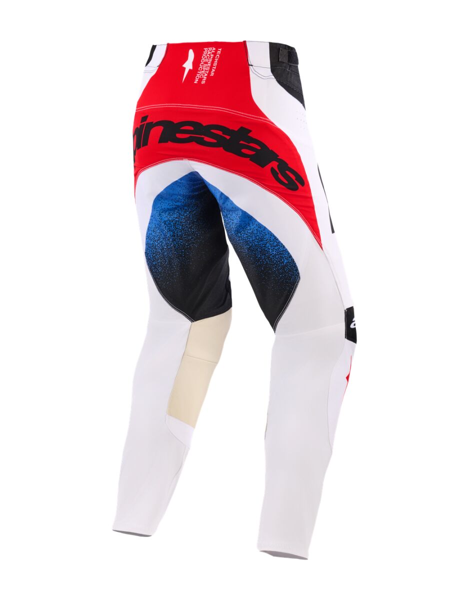 ALPINESTARS(MX) PANT TECHSTAR KNIF BLK/WH/RED 34 3720926-123-34
