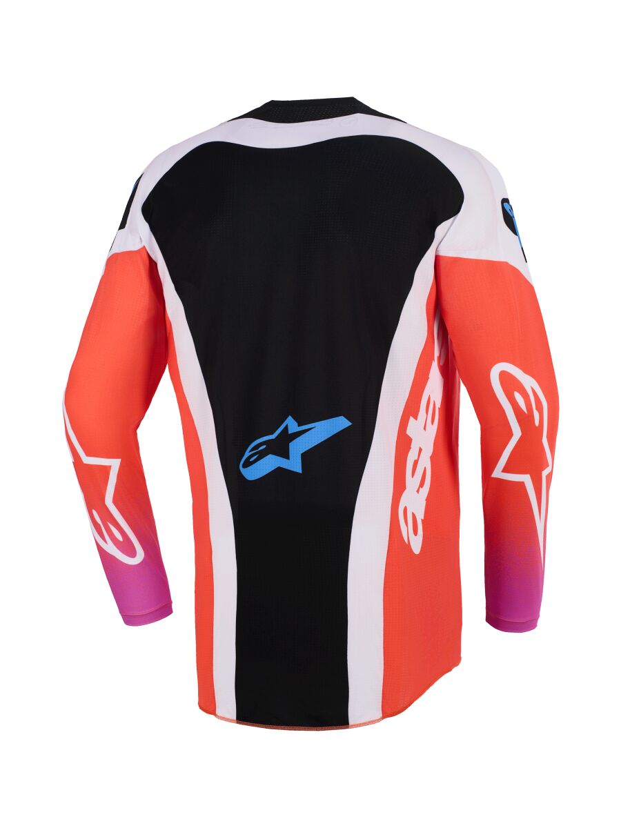 ALPINESTARS(MX) JERSEY TECHSTAR KNIF GRAY/OR/BLK 2X 3760926-9041-2X