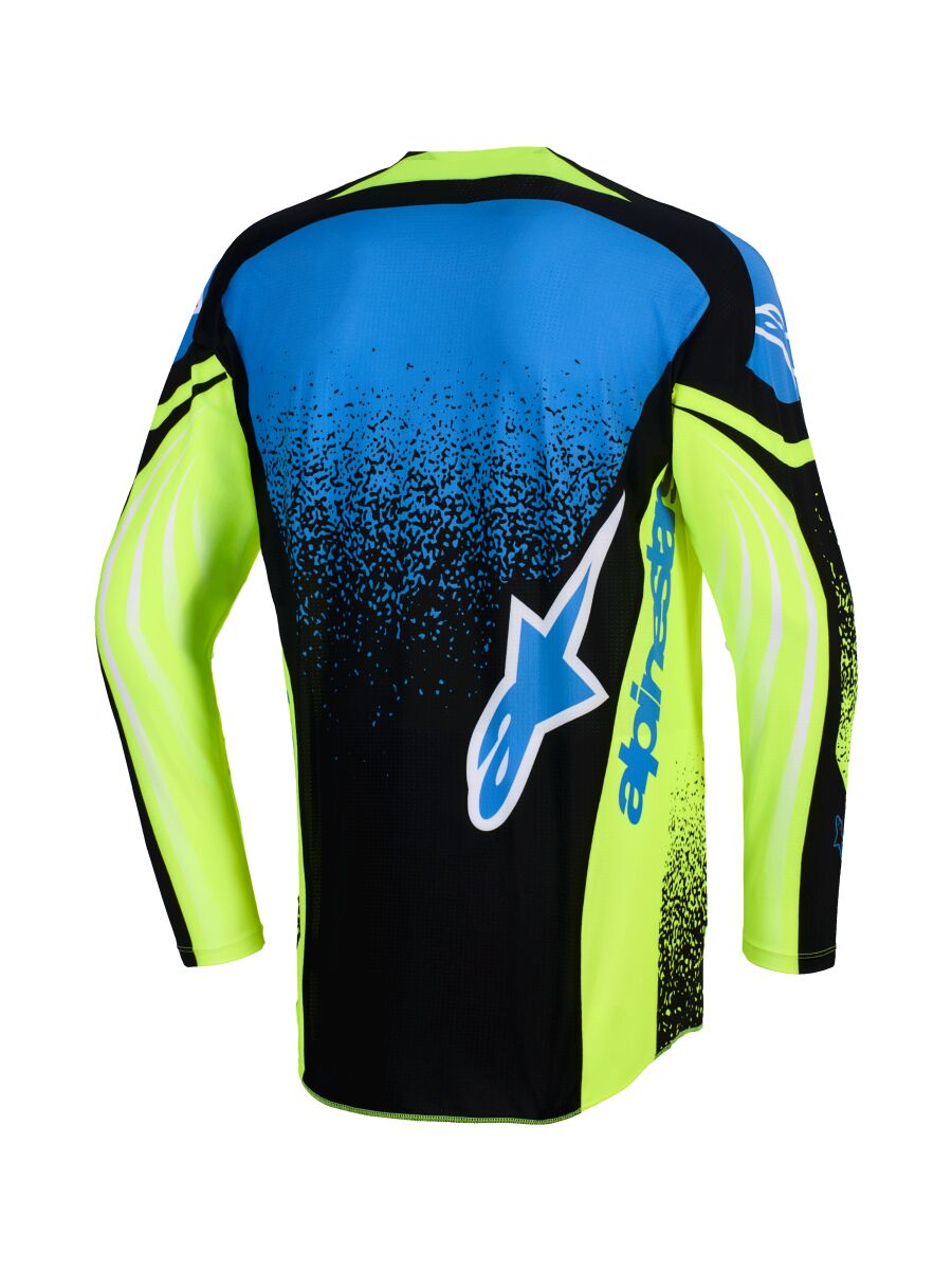 ALPINESTARS(MX) JERSEY TECHSTAR NOMUR NAVY/YL/BLU 2X 3761026-7268-2X