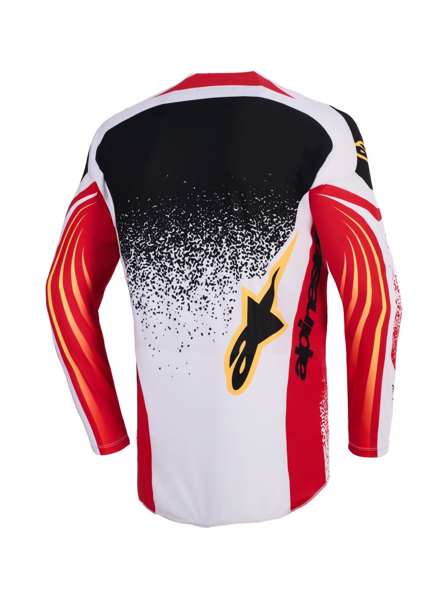 ALPINESTARS(MX) JERSEY TECHSTAR NOMUR GRAY/RED/BLK L 3761026-9301-L